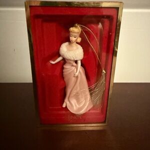 Lenox 2003 Barbie Collectible Box in Rich Red
